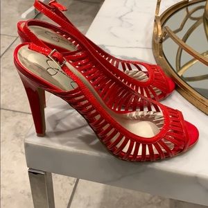 Brand new Jessica Simpson’s red heels size 8 1/2